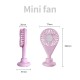 Portable Handheld Fan Mini Usb Charging Fan Night Light Mute Strong Wind Cooling Fan Portable Handheld Fan Mini Usb Charging Fan Night Light Mute Strong Wind Cooling Fan