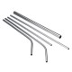 Portable Metal Straw Set 304 Stainless Steel Straws Reusable Metal Drinking Straws With Cleaning Brushes Pounch Portable Metal Straw Set 304 Stainless Steel Straws Reusable Metal Drinking Straws With Cleaning Brushes Pounch