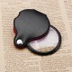 Portable Rotatable Mini Folding Glass Lens Cortical Pocket Leather Handle Magnifying Glass Magnifier