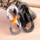 S Shape Plastic Steel Anti Theft Carabiner Keychain Hook Clip EDC Tool S Shape Plastic Steel Anti Theft Carabiner Keychain Hook Clip EDC Tool