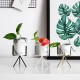 S/M/L Nordic Style Flower Pot Iron Wire Metal Rack Marble Ceramic Succulent Plant Pot Cactus Decoration Basin with Stand S/M/L Nordic Style Flower Pot Iron Wire Metal Rack Marble Ceramic Succulent Plant Pot Cactus Decoration Basin with Stand
