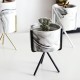 S/M/L Nordic Style Flower Pot Iron Wire Metal Rack Marble Ceramic Succulent Plant Pot Cactus Decoration Basin with Stand S/M/L Nordic Style Flower Pot Iron Wire Metal Rack Marble Ceramic Succulent Plant Pot Cactus Decoration Basin with Stand