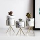 S/M/L Nordic Style Flower Pot Iron Wire Metal Rack Marble Ceramic Succulent Plant Pot Cactus Decoration Basin with Stand S/M/L Nordic Style Flower Pot Iron Wire Metal Rack Marble Ceramic Succulent Plant Pot Cactus Decoration Basin with Stand