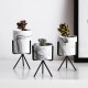 S/M/L Nordic Style Flower Pot Iron Wire Metal Rack Marble Ceramic Succulent Plant Pot Cactus Decoration Basin with Stand S/M/L Nordic Style Flower Pot Iron Wire Metal Rack Marble Ceramic Succulent Plant Pot Cactus Decoration Basin with Stand