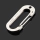 SK010D Number Zero Stainless Steel Carabiner Tool Key Chain Lucky