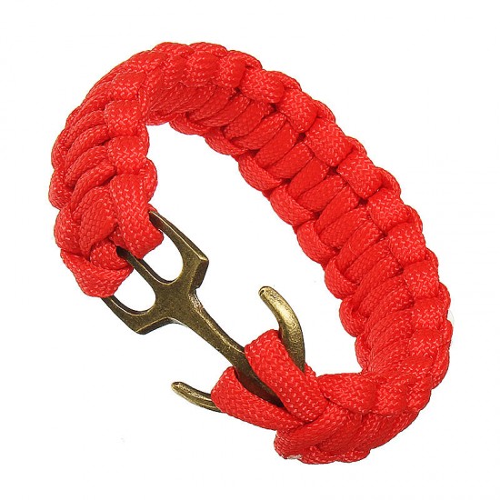 Rescue Paracord Bracelet Paracord Survival Weave Hand Braided Emergency EDC Rope Cord