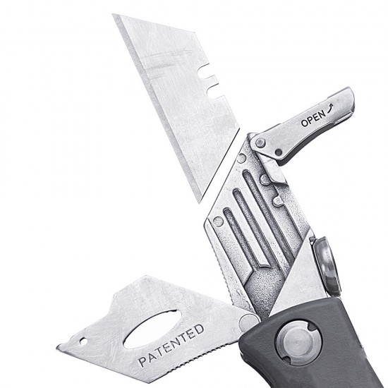 S067220 Folding Utility Cutter Multifunctional Pocket Camping Heavy Duty Cutter S067220 Folding Utility Cutter Multifunctional Pocket Camping Heavy Duty Cutter