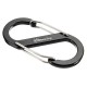 EDC S Shape Type Buckle Double Gated Carabiner Key Ring Clip Hook EDC S Shape Type Buckle Double Gated Carabiner Key Ring Clip Hook