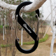 EDC S Shape Type Buckle Double Gated Carabiner Key Ring Clip Hook EDC S Shape Type Buckle Double Gated Carabiner Key Ring Clip Hook
