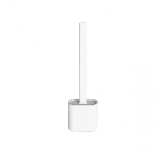 Silicone Toilet Brush With Toilet Brush Holder Stand Bathroom Cleaning Tool Silicone Toilet Brush With Toilet Brush Holder Stand Bathroom Cleaning Tool