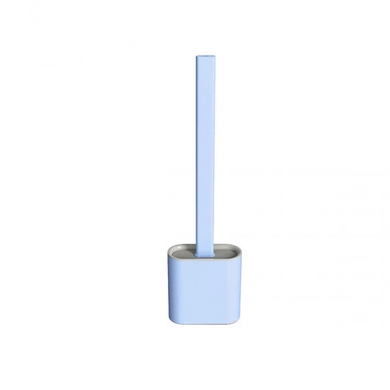 Silicone Toilet Brush With Toilet Brush Holder Stand Bathroom Cleaning Tool Silicone Toilet Brush With Toilet Brush Holder Stand Bathroom Cleaning Tool