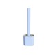 Silicone Toilet Brush With Toilet Brush Holder Stand Bathroom Cleaning Tool Silicone Toilet Brush With Toilet Brush Holder Stand Bathroom Cleaning Tool