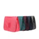 Solid Color Foldable Travel Bag for Toiletries Hanging Toiletry Bag Portable Finishing Cosmetic Bag