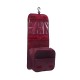 Solid Color Foldable Travel Bag for Toiletries Hanging Toiletry Bag Portable Finishing Cosmetic Bag Solid Color Foldable Travel Bag for Toiletries Hanging Toiletry Bag Portable Finishing Cosmetic Bag