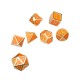 Solid Metal Heavy Dice Set Polyhedral Dices Role Playing Games Dice Gadget RPG