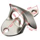 Stainless Steel Iron Wall Mount Bar Beer Opener Glass Bottle Opener Cap Opener With Screw Stainless Steel Iron Wall Mount Bar Beer Opener Glass Bottle Opener Cap Opener With Screw