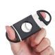 Stainless Steel Mini Pocket Cutter Guillotine Double Blades Scissor Shears Stainless Steel Mini Pocket Cutter Guillotine Double Blades Scissor Shears