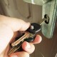 Stainless Steel Straight Key Storing Clip DIY Keychain Storage Tools EDC Gadget