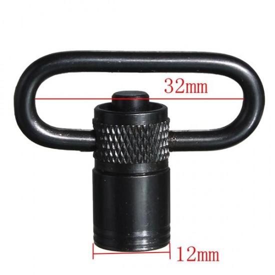 Tactical Quick Detachable QD Push Botton Sling Swivel Adapter Mount Tactical Quick Detachable QD Push Botton Sling Swivel Adapter Mount
