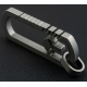 Titanium EDC Quickdraw Hanging Buckle Keychain Portable Key Ring Pendant Ornament