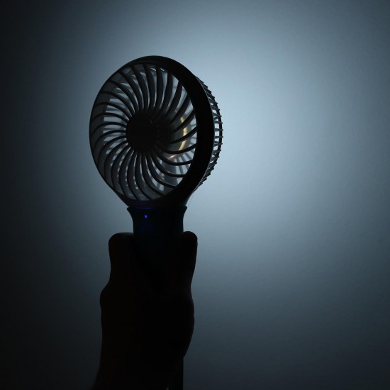 USB Cooling Fan Portable Handheld Fan 3 Speed Mini Fan LED light 2200mAh Battery Hanging Fan USB Cooling Fan Portable Handheld Fan 3 Speed Mini Fan LED light 2200mAh Battery Hanging Fan