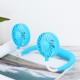 USB Neckband Fan 2nd Aromatherapy Handfree Personal Fan Mini Neck Double Fans Wearable Portable Mini Fan