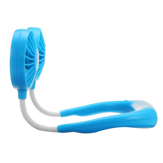 USB Neckband Fan 2nd Aromatherapy Handfree Personal Fan Mini Neck Double Fans Wearable Portable Mini Fan USB Neckband Fan 2nd Aromatherapy Handfree Personal Fan Mini Neck Double Fans Wearable Portable Mini Fan