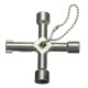 Universal Cross Key Train Electrical Cabinet Elevator Triangle Key Universal Cross Key Train Electrical Cabinet Elevator Triangle Key