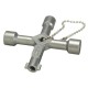 Universal Cross Key Train Electrical Cabinet Elevator Triangle Key