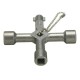 Universal Cross Key Train Electrical Cabinet Elevator Triangle Key