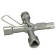Universal Cross Key Train Electrical Cabinet Elevator Triangle Key Universal Cross Key Train Electrical Cabinet Elevator Triangle Key