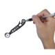 Versatile EDC Tool Design Drawing Curved Metallic Ruler Mini Compass Protractor Combo Patterns for Notepad Designers Artists Architects Student Versatile EDC Tool Design Drawing Curved Metallic Ruler Mini Compass Protractor Combo Patterns for Notepad Designers Artists Architects Student