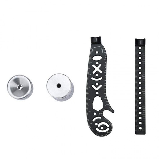 Versatile EDC Tool Design Drawing Curved Metallic Ruler Mini Compass Protractor Combo Patterns for Notepad Designers Artists Architects Student Versatile EDC Tool Design Drawing Curved Metallic Ruler Mini Compass Protractor Combo Patterns for Notepad Designers Artists Architects Student