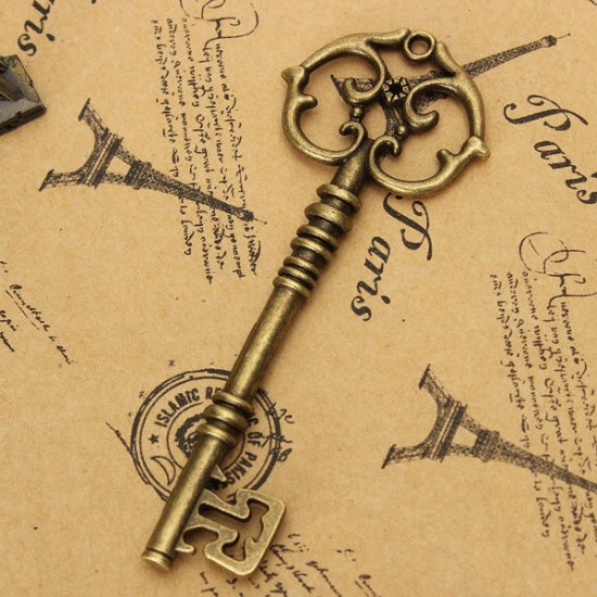 Vintage Punk Style Old Look Key Bow For Jewelry Making DIY Vintage Punk Style Old Look Key Bow For Jewelry Making DIY