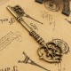 Vintage Punk Style Old Look Key Bow For Jewelry Making DIY