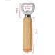 Wooden Handle Bottle Opener Soft Handle Smooth Beer Opening Tool