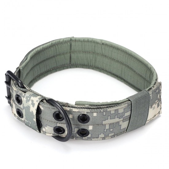 XL Tactical Military Adjustable Dog Training Collar Nylon Leash w/Metal Buckle XL Tactical Military Adjustable Dog Training Collar Nylon Leash w/Metal Buckle