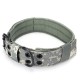 XL Tactical Military Adjustable Dog Training Collar Nylon Leash w/Metal Buckle