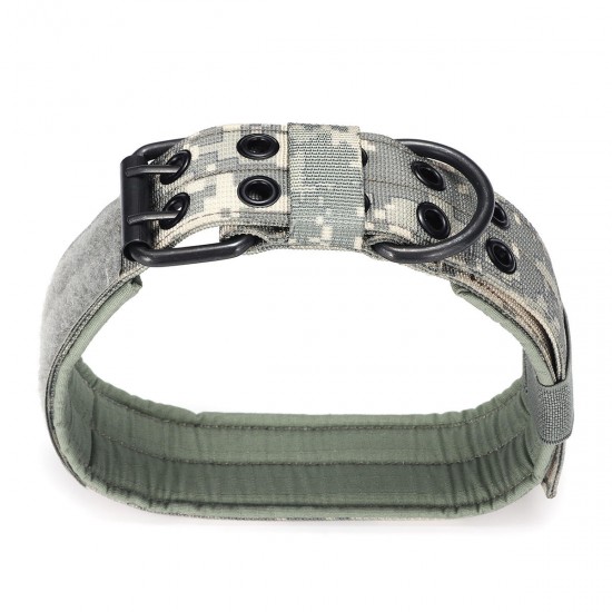 XL Tactical Military Adjustable Dog Training Collar Nylon Leash w/Metal Buckle XL Tactical Military Adjustable Dog Training Collar Nylon Leash w/Metal Buckle