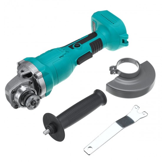 100MM/125MM Rechargeable Brushless Polishing Angle Grinder Multifunction Lithium-ion Electric Polisher Cutting Machine Adapted to Makita Battery
