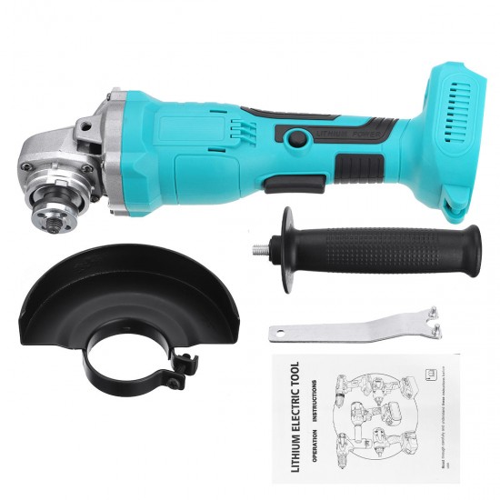 100mm 4'' Brushless Cordless Electric Angle Grinder Replace For 18V Makita Li-ion Battery