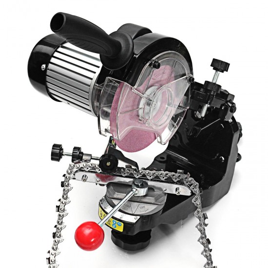 110-120V Electric Chainsaw Sharpener with Grinding Wheels Bench Saw Chain Grinder Tools 110-120V Electric Chainsaw Sharpener with Grinding Wheels Bench Saw Chain Grinder Tools