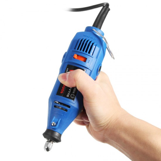 110/220V Electric Grinder Rotary Tool Precision Electrical Hand Drill 5 Variable Speed