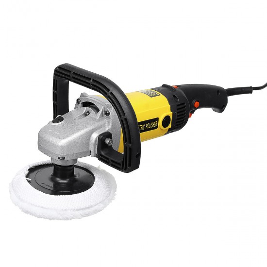 110V 1200W 6 inch Professional Electric Car Polisher Variable 6-Speed Buffer Waxer Polishing Sander