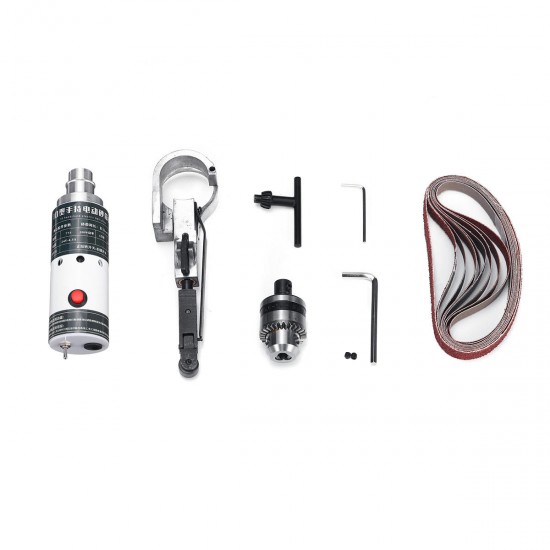 110V-240V Electric Handheld Belt Sander Mini Belt Sander Electric Grinder Small Grinding Machine with Sanding Belts 110V-240V Electric Handheld Belt Sander Mini Belt Sander Electric Grinder Small Grinding Machine with Sanding Belts