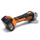 12800H 98TV Brushless Eletric Angle Grinder Kit Cordless Polishing Cutting Power Tool 12800H 98TV Brushless Eletric Angle Grinder Kit Cordless Polishing Cutting Power Tool
