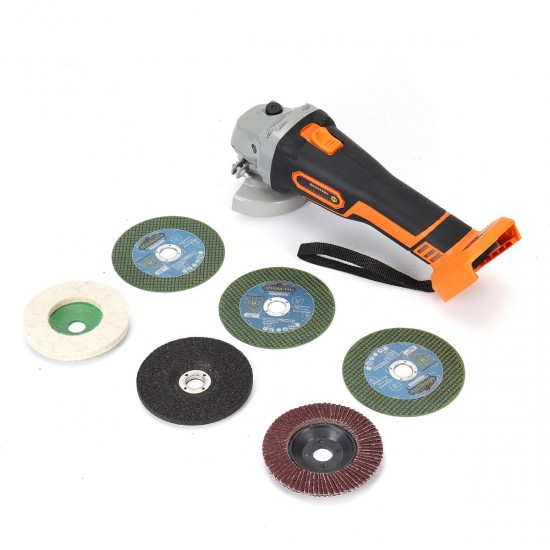 12800H 98TV Brushless Eletric Angle Grinder Kit Cordless Polishing Cutting Power Tool 12800H 98TV Brushless Eletric Angle Grinder Kit Cordless Polishing Cutting Power Tool