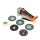 12800H 98TV Brushless Eletric Angle Grinder Kit Cordless Polishing Cutting Power Tool 12800H 98TV Brushless Eletric Angle Grinder Kit Cordless Polishing Cutting Power Tool
