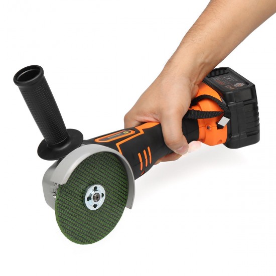 12800H 98TV Brushless Eletric Angle Grinder Kit Cordless Polishing Cutting Power Tool 12800H 98TV Brushless Eletric Angle Grinder Kit Cordless Polishing Cutting Power Tool