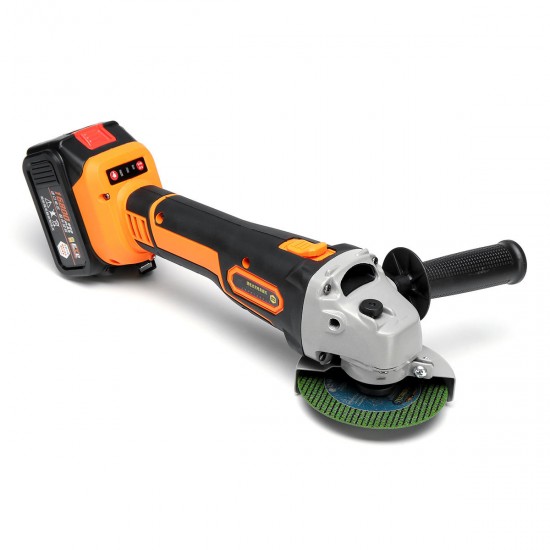 12800H 98TV Brushless Eletric Angle Grinder Kit Cordless Polishing Cutting Power Tool 12800H 98TV Brushless Eletric Angle Grinder Kit Cordless Polishing Cutting Power Tool